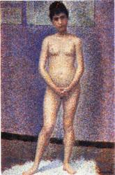 Georges Seurat Model France oil painting art